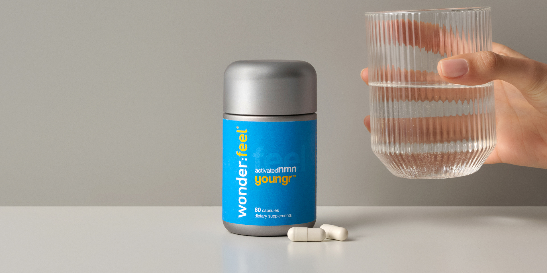 Wonderfeel Youngr NMN, two capsules daily usage