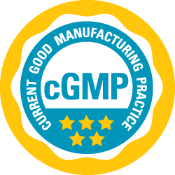 cGMP NMN supplement purity badge