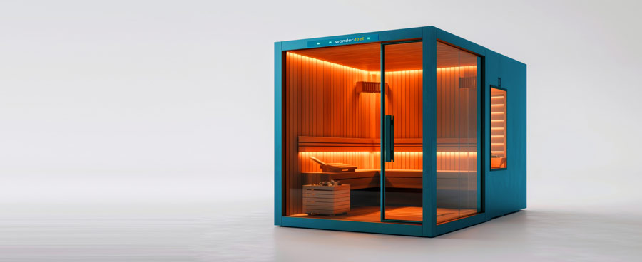 A Wonderfeel infrared sauna
